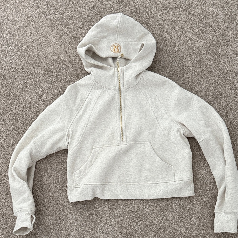 Scuba Oversized Half-Zip Hoodie